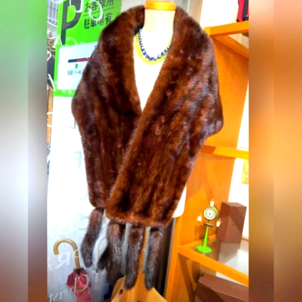 Real Mink Shawl [repost]